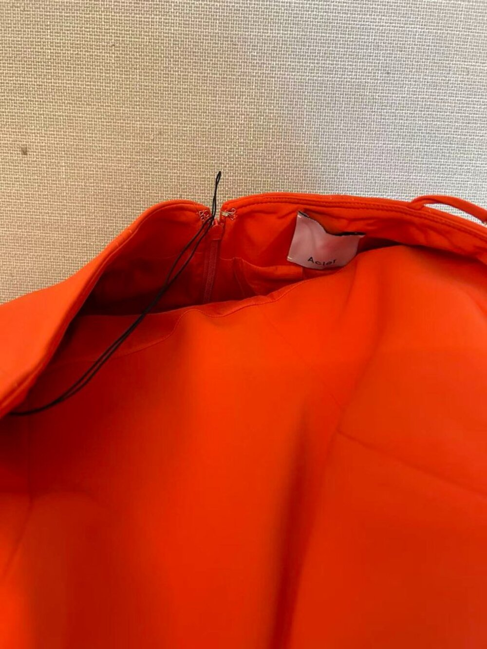 NEW Acler Oake Mini Dress AU6/US2 Rosso Orange Cocktail Party Event AU6/US2 - Picture 8 of 11